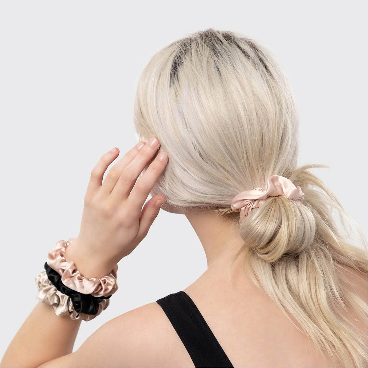Other Goodies Satin Sleep Scrunchies 5pc - Assorted