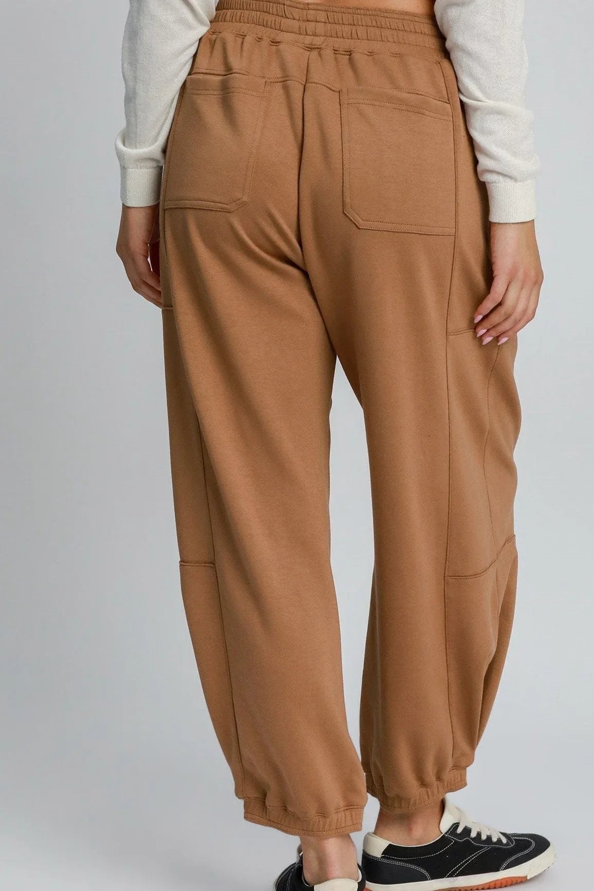 apparel Scuba Barrel Jogger Set- Coffee