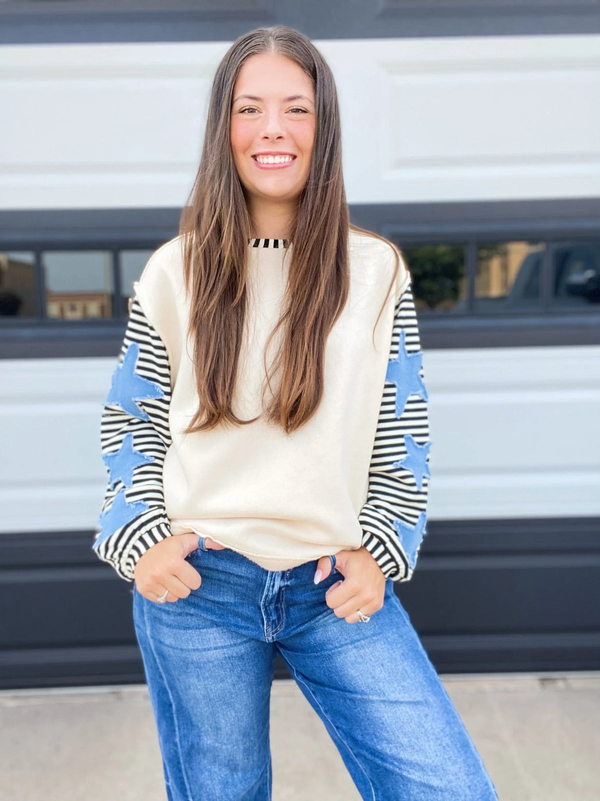 Tops Stars and Stripes Pullover