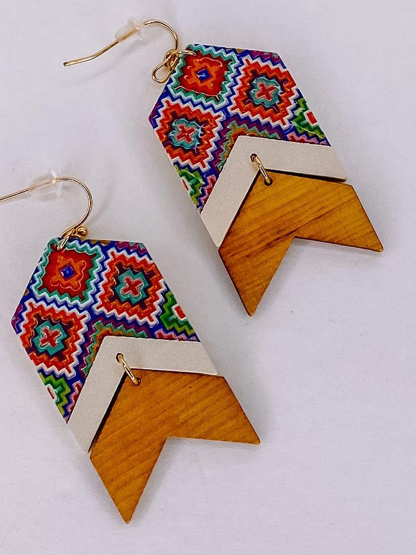 Earrings Wood Arrow Earring