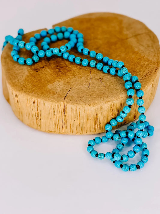 Necklaces Becky Beaded Necklace Turquoise