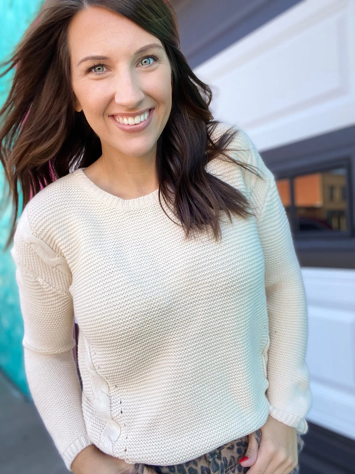 Tops Brette Neutral Sweater