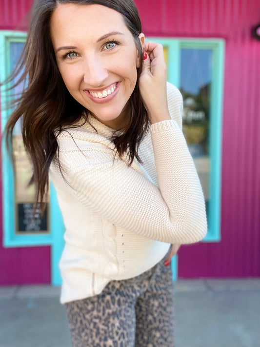 Tops Brette Neutral Sweater
