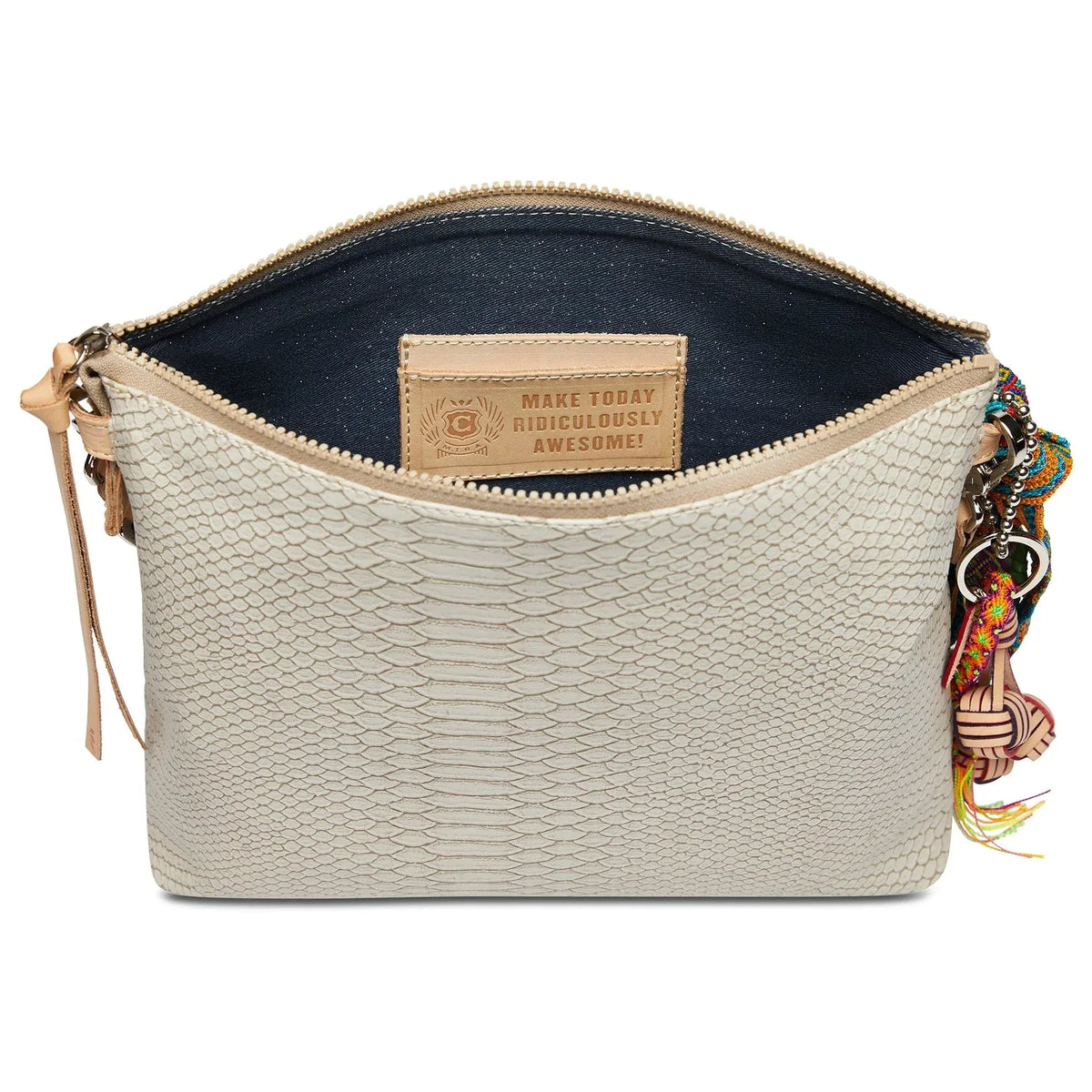 Handbags Consuela Downtown Crossbody Thunderbird Crema Snake