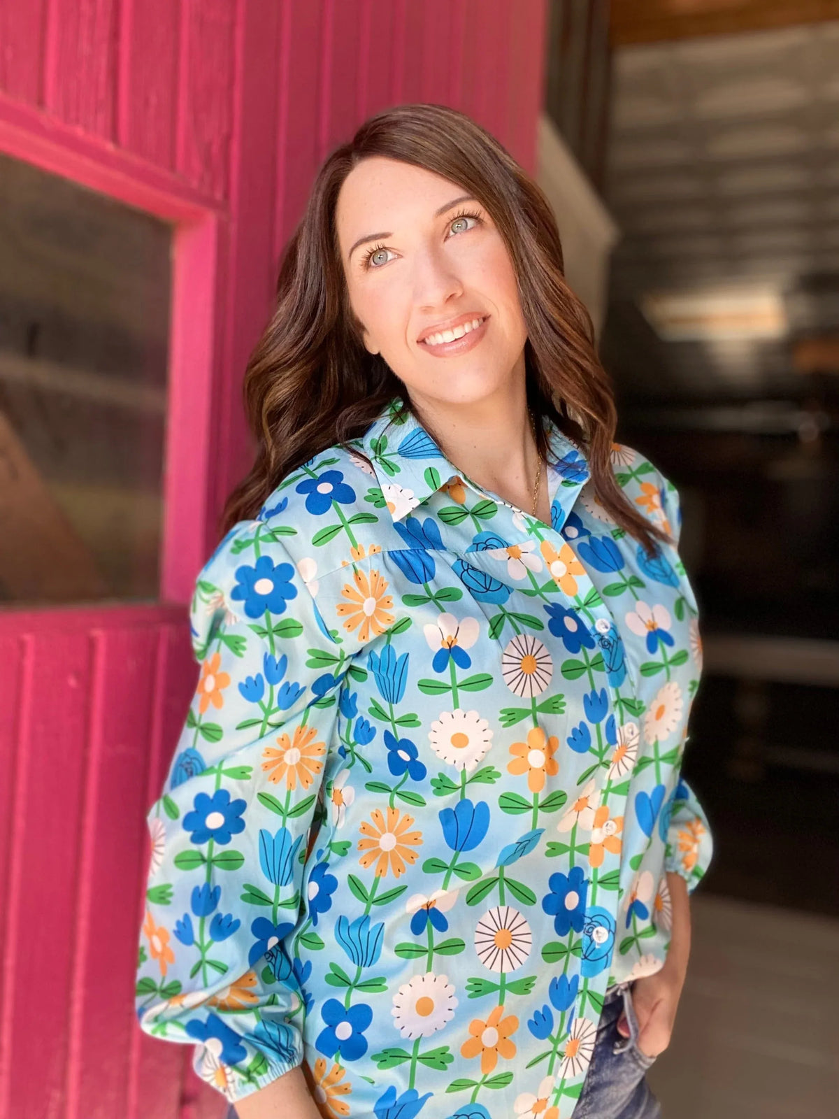 Daisy Mae Button Down
