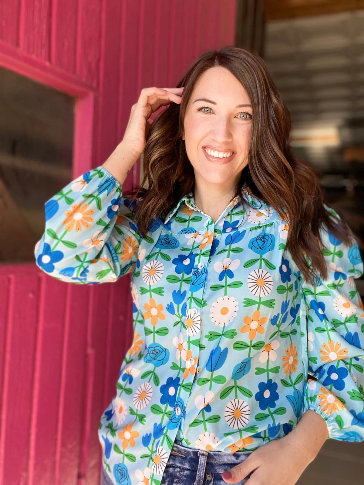 Daisy Mae Button Down