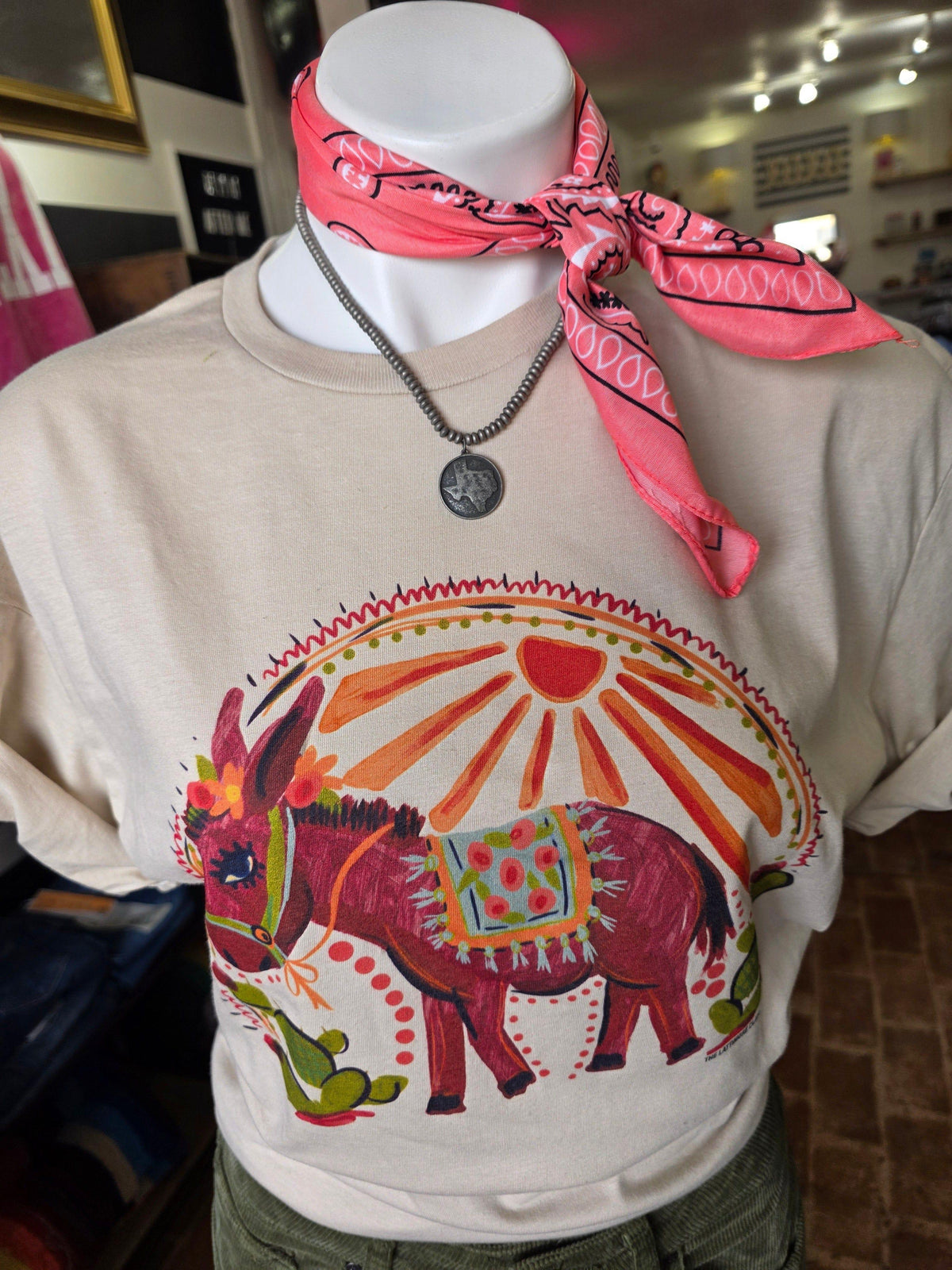 Graphic Tees Donkey in the Sunset Tee