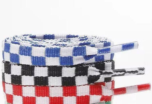 Get Checked Shoe Laces