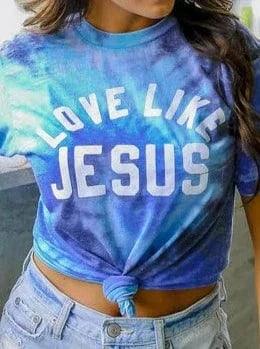 Graphic Tees Love Like Jesus Festival Tee