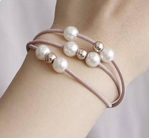 Accessories "Love is in the Hair" Hair Tie - Thank You Gift Pink
