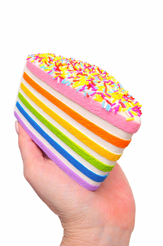 Cake Squishy with Sprinkles