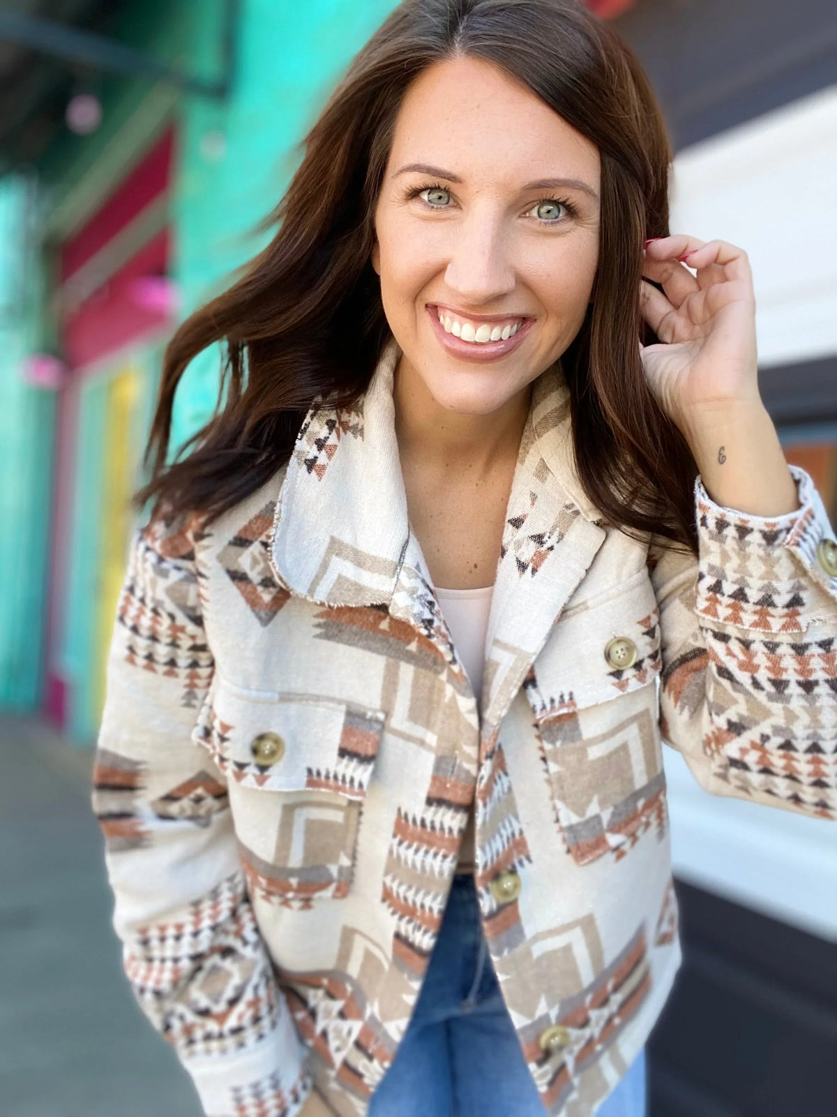 Outerwear Vada Aztec Jacket