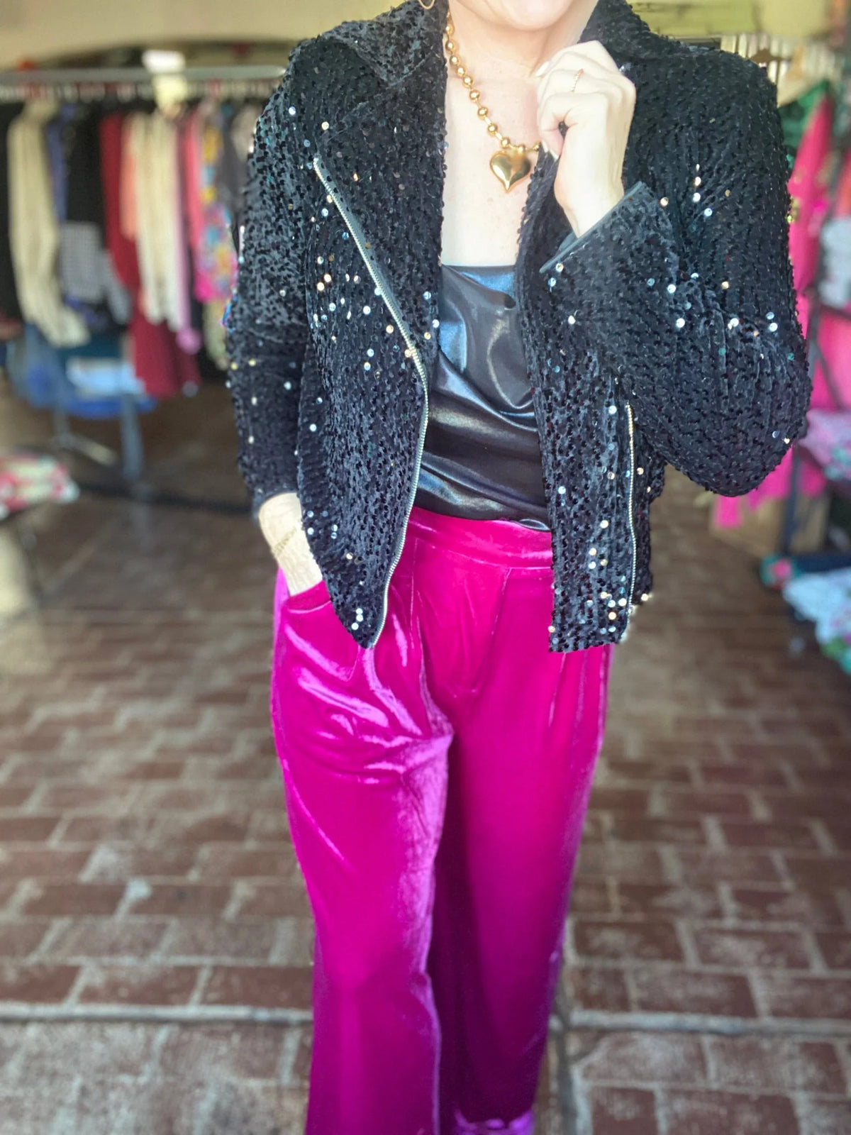 Bottoms Velvet Party Pant